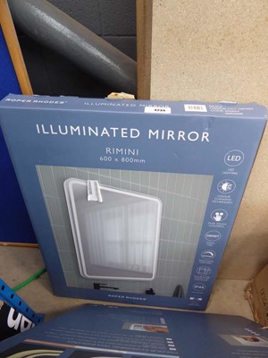 Lot 4234 - Roper Roads illuminated bathroom mirror (600mm...