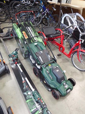 Lot 4243 - Webb cordless 40v rotary lawn mower with...