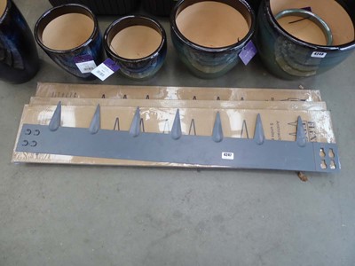 Lot 4247 - 4 boxes of Flexifit garden edging approx 5...