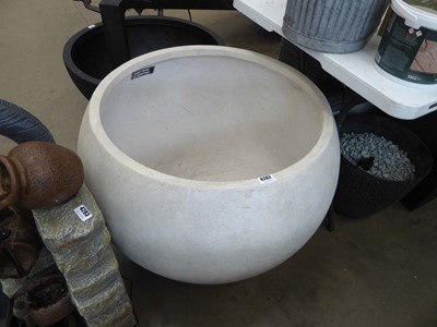 Lot 4282 - Large Rago stone light resin garden planter