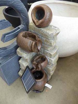 Lot 4283 - Solar powered garden water feature