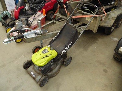 Lot 4297 - Ryobi rotary self-propelled mower with box