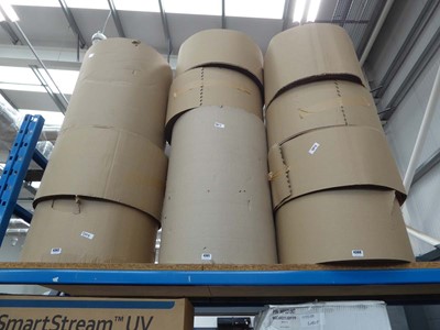 Lot 4301 - Three rolls of cardboard packaging material