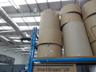 Lot 4302 - Three rolls of cardboard packaging material