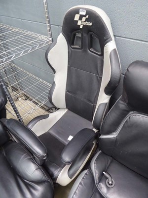 Lot 4356 - MotoGP swivel gaming chair
