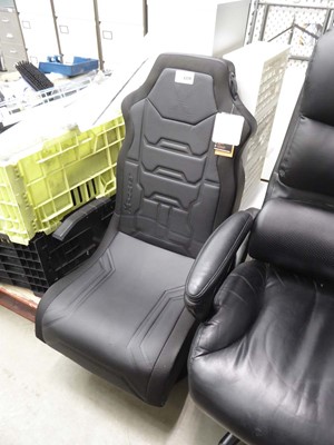 Lot 4358 - X Rocker swivel gaming chair