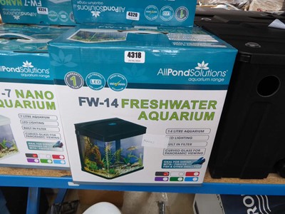 Lot 4318 - AllPondSolutions FW-14 freshwater aquarium
