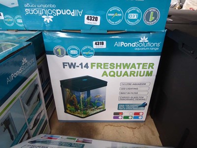 Lot 4319 - AllPondSolutions FW-14 freshwater aquarium