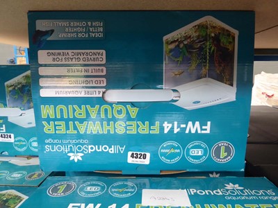 Lot 4320 - AllPondSolutions FW-14 freshwater aquarium