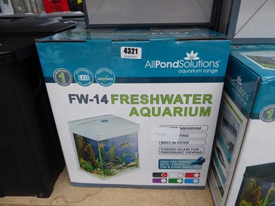Lot 4321 - AllPondSolutions FW-14 freshwater aquarium