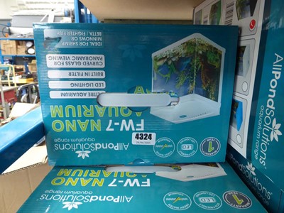 Lot 4324 - AllPondSolutions FW-7 Nano aquarium