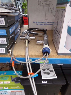 Lot 4341 - Two Grohe Chrome Kitchen Mixer taps