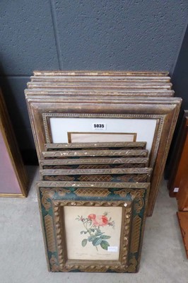 Lot 5035 - 10 botanical prints
