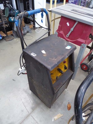 Lot 4396 - Startall Equipment Ltd 240V charger on mobile...