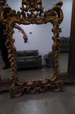 Lot 5044 - Mirror in gilt floral frame