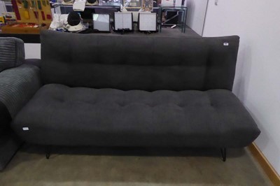 Lot 5052 - Grey fabric sofa bed