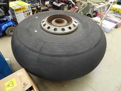 Lot 4403 - WWII Lancaster Bomber Wheel from a bomber...