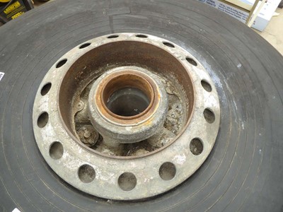 Lot 4403 - WWII Lancaster Bomber Wheel from a bomber...