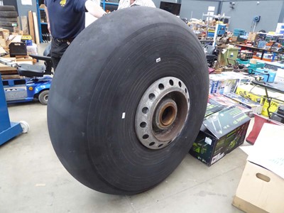 Lot 4403 - WWII Lancaster Bomber Wheel from a bomber...