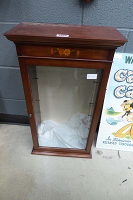 Lot 5070 - Edwardian style single door display cabinet
