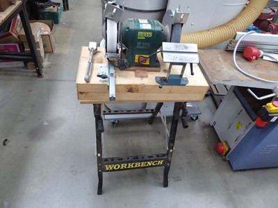 Lot 4453 - Record Power RPB G8 240v double ended bench...
