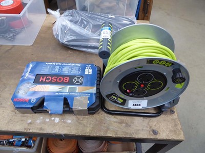 Lot 4455 - Master Plug 240v extension lead and a Bosch...