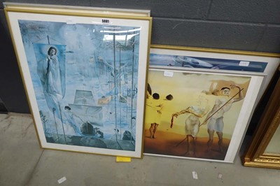 Lot 5081 - 4 Dali prints