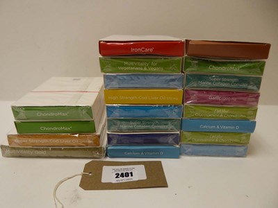 Lot 2401 - Selection of various Healthspan vitamins