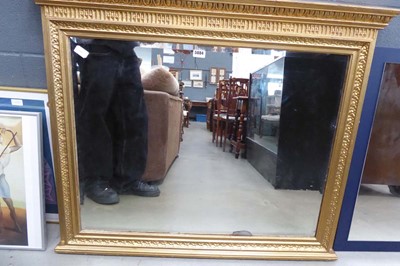 Lot 5084 - Overmantle in gilt frame