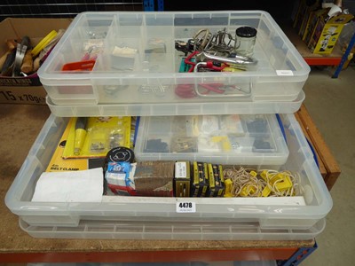 Lot 4478 - 3 boxes containing an assortment of items to...