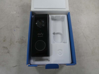 Lot 2092 - Boxed Eufy video doorbell 2K model T8210