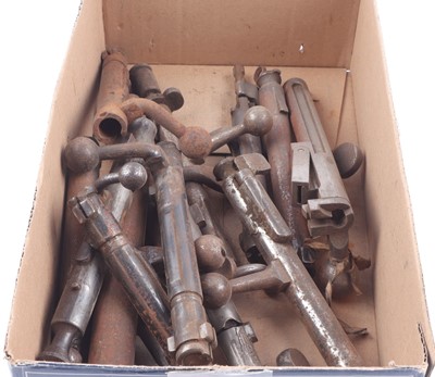 Lot 1653 - (S1) Fifteen various rifle bolts - RFD sale only