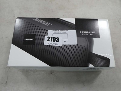 Lot 2103 - Boxed Bose sound link flex Se portable...