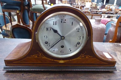 Lot 5103 - Edwardian Napoleon Hat Mantle Clock
