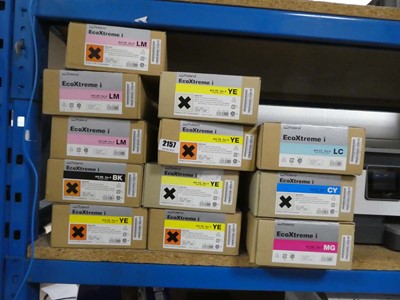 Lot 2157 - Selection of 12 Roland Ecoxtremei ink cartridges