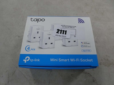 Lot 2111 - Tapo TP link mini smart Wi-Fi socket