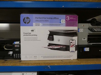 Lot 2161 - HP Officejet Pro 8122E printer, boxed