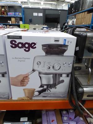 Lot 3002 - Sage The Barista Express Impress coffee machine