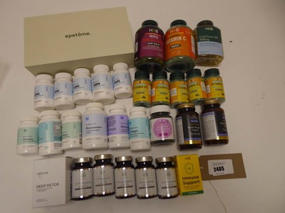 Lot 2405 - Selection of vitamins to include Epetome,...