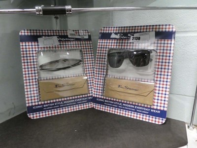 Lot 2130 - 2 pairs of Ben Sherman sunglasses
