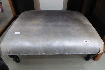Lot 5125 - Upholstered footstool