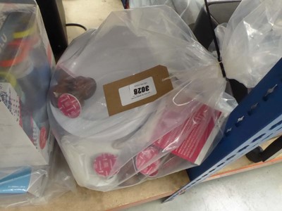 Lot 3028 - Bag of various coffee pods, disposable plates...