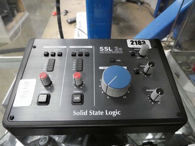 Lot 2183 - SSL2 Plus Solid State Logic 2 in 4 out USB...