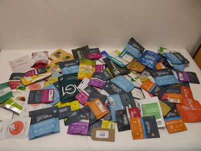 Lot 2408 - Selection of various sachet and powder...