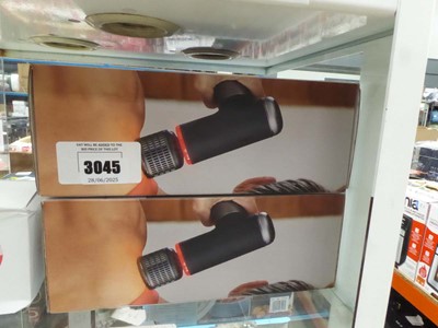Lot 3045 - 2 Sharper Image massage guns
