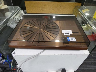Lot 2138 - Bang & Olufson Beogram 4002 turntable