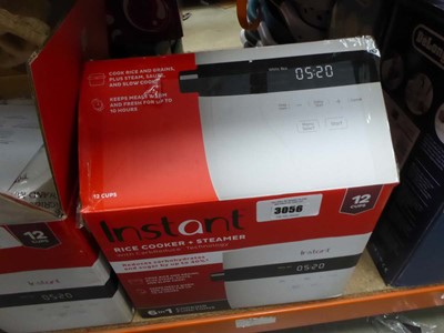 Lot 3056 - Instant rice cooker and steamer