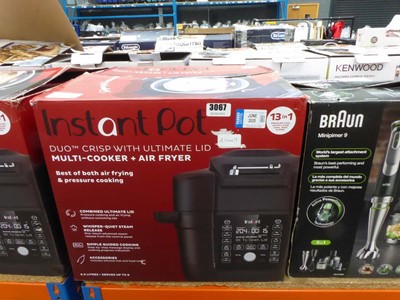 Lot 3067 - Instant Pot Duo Crisp multi-cooker and air fryer