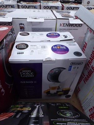 Lot 3069 - 2x Nescafe Dolce Gusto coffee machine