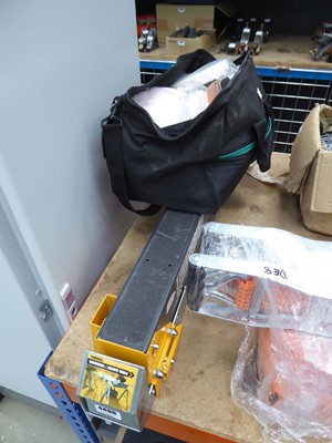 Lot 4490 - Katsu tool bag and a tough built saw horse C700